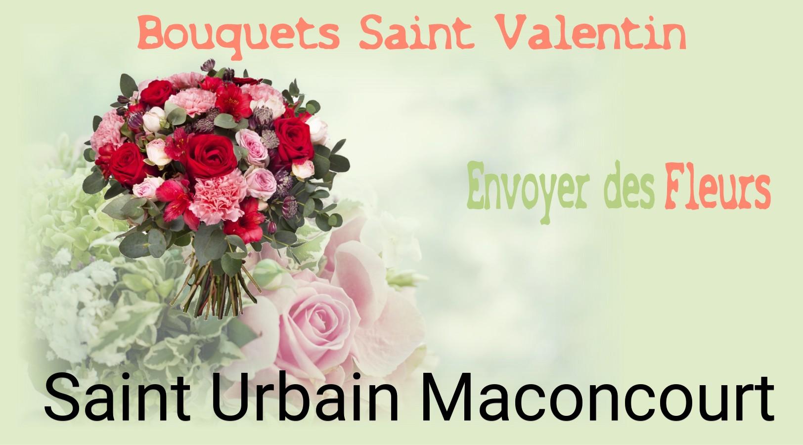 Roses de Saint-Valentin livrées à Saint-Urbain-Maconcourt